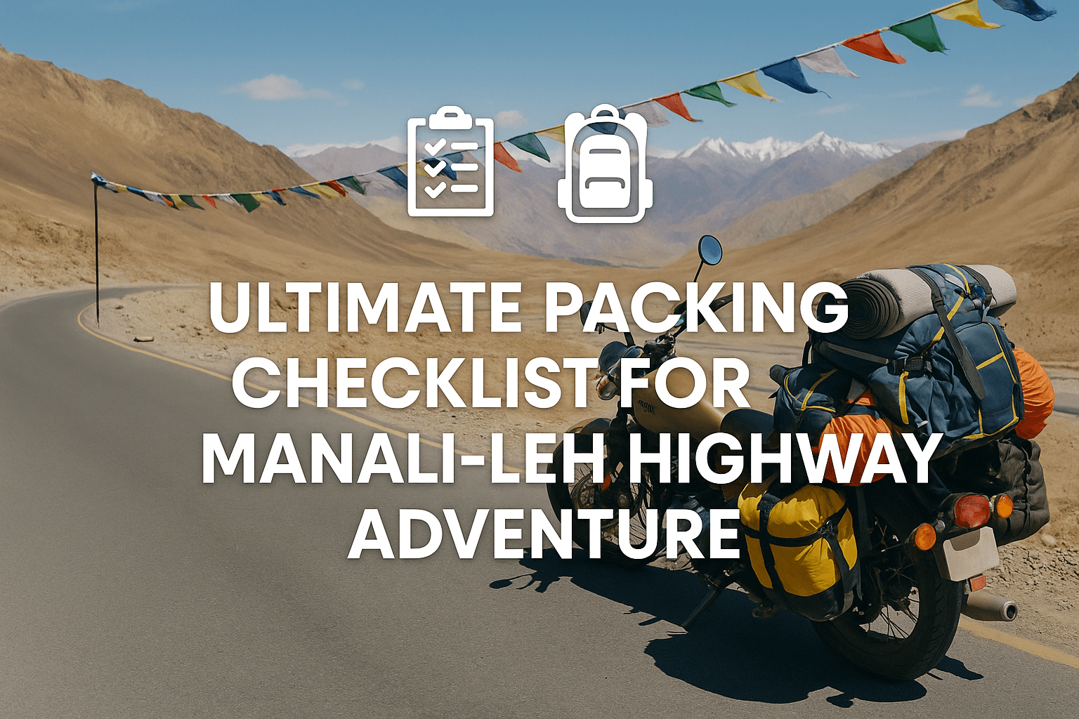 Ultimate Packing Checklist for Manali-Leh Highway Adventure