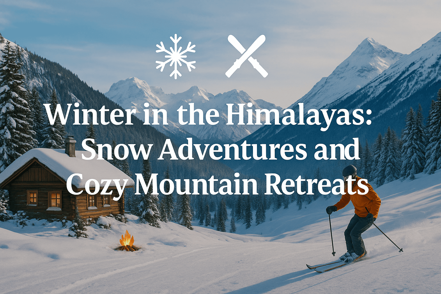 Winter in the Himalayas: Snow Adventures and Cozy Mountain Retreats